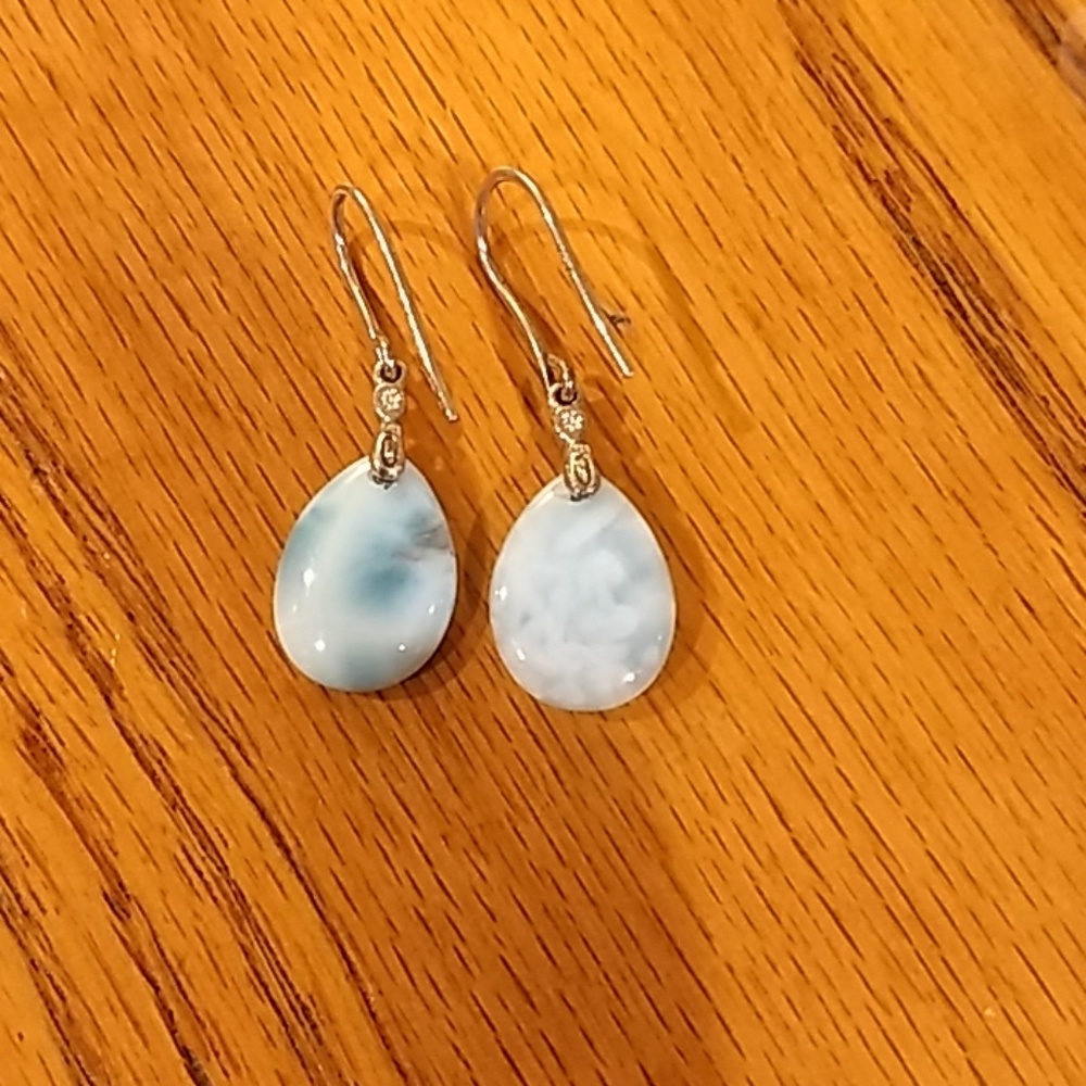 Marahlago Larimar Earrings - Picture 2 of 4